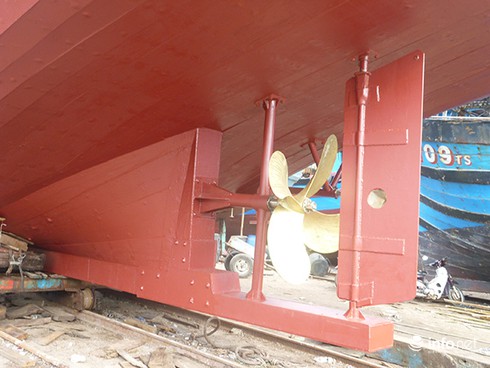 Cận cảnh hạ thủy tàu cá thay thế tàu ĐNa 90152 bị tàu Trung Quốc đâm chìm - ảnh 9