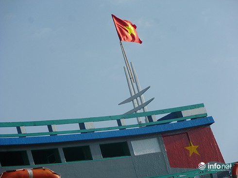 Cận cảnh hạ thủy tàu cá thay thế tàu ĐNa 90152 bị tàu Trung Quốc đâm chìm - ảnh 12