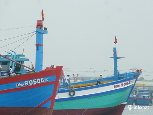 Cận cảnh hạ thủy tàu cá thay thế tàu ĐNa 90152 bị tàu Trung Quốc đâm chìm - ảnh 19