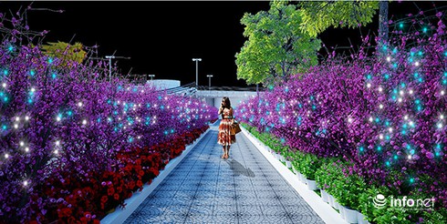 Bản đồ Việt Nam bằng hoa có diện tích 300 mét vuông tại Đà Nẵng - ảnh 5