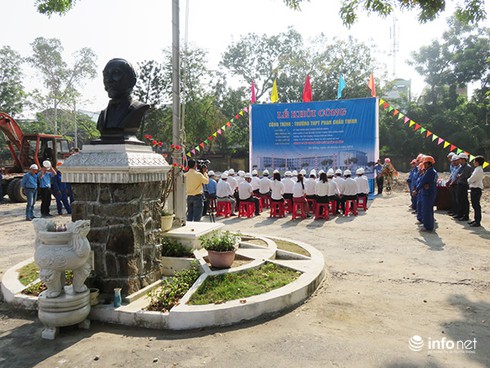 Đà Nẵng khởi công xây mới trường Phan Châu Trinh - ảnh 1