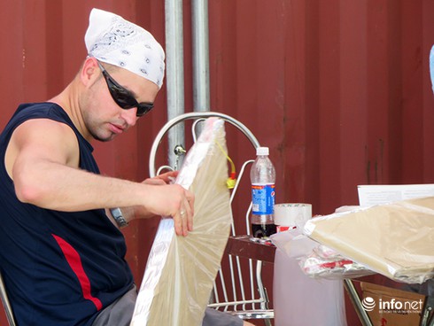 Bí mật bãi bắn của các đội thi trình diễn pháo hoa quốc tế Đà Nẵng 2015 - ảnh 13