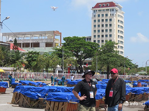 Bí mật bãi bắn của các đội thi trình diễn pháo hoa quốc tế Đà Nẵng 2015 - ảnh 6