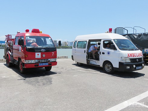 Bí mật bãi bắn của các đội thi trình diễn pháo hoa quốc tế Đà Nẵng 2015 - ảnh 8