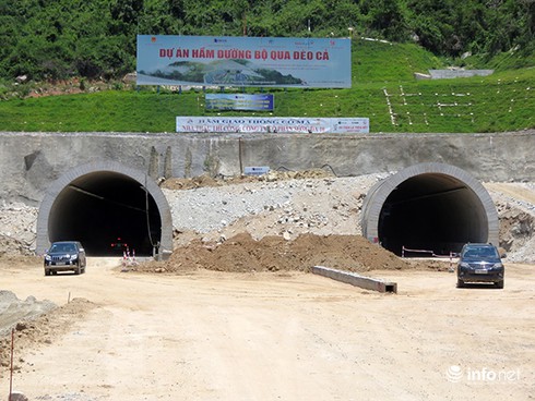 Tháng 9/2015, khởi công xây dựng hầm đường bộ qua đèo Cù Mông - ảnh 1