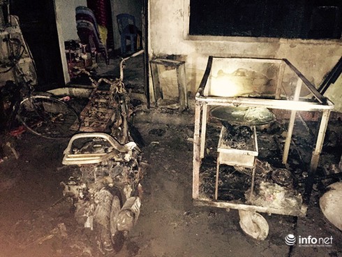 Đà Nẵng: Cứu 4 mẹ con khỏi căn nhà đang cháy - ảnh 1