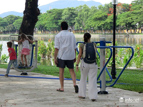 Đà Nẵng: Cá chết bất thường, nổi trắng hồ Công viên 29/3 - ảnh 19