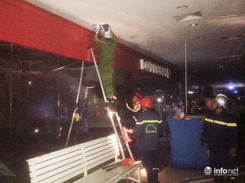 Cháy tại siêu thị Big C Đà Nẵng lúc rạng sáng - ảnh 1