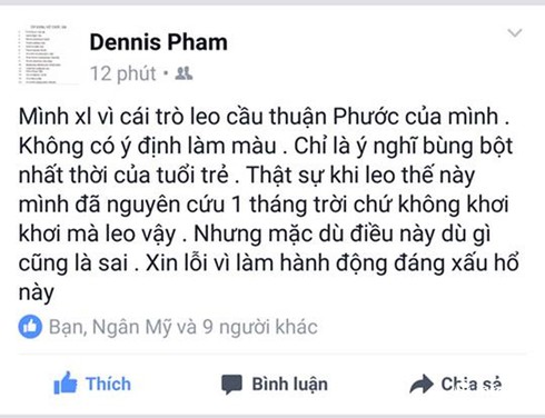 Đà Nẵng: Nửa đêm leo dây cáp lên đỉnh cầu Thuận Phước... chụp ảnh! - ảnh 5