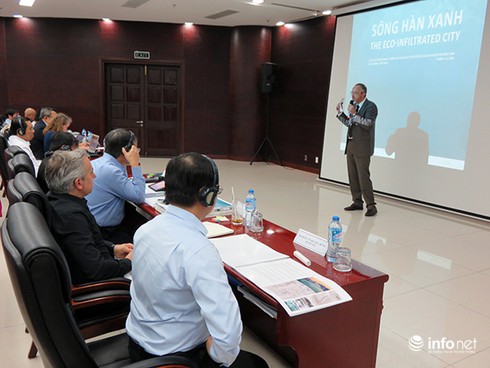 Đà Nẵng: Chính thức bảo vệ phương án dự thi quy hoạch hai bờ sông Hàn - ảnh 1