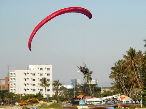 Giải dù lượn “Bay trên Tiên Sa”: Tai nạn