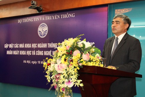 Gặp mặt các nhà khoa học nhân Ngày Khoa học và Công nghệ Việt Nam - ảnh 1