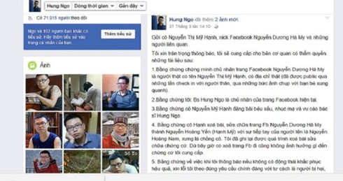 Mượn Facebook nói xấu nhau coi chừng lãnh tội - ảnh 1