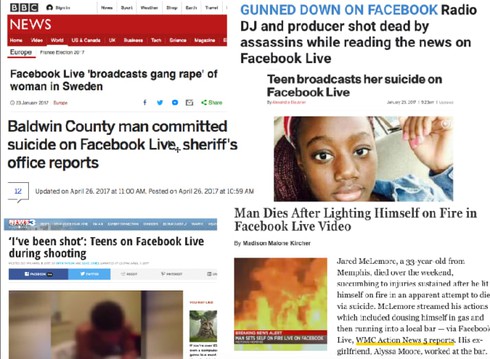 Bạo lực trên Facebook Live kinh khủng hơn những gì báo chí đang phản ánh - ảnh 2