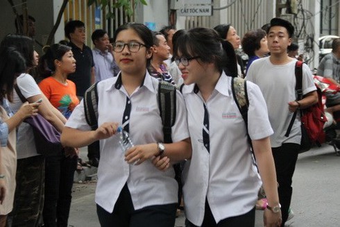 Nhiều địa phương đã hoàn thành công tác chấm thi THPT quốc gia 2017 - ảnh 1