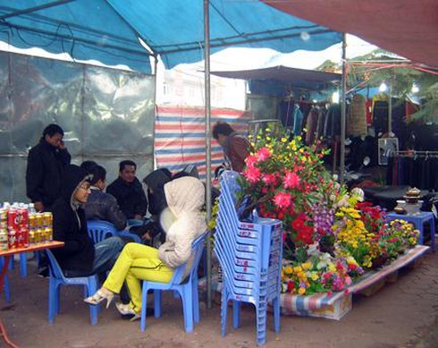 Góc tổ chức đánh bạc ở hội chợ tại quận Kiến An