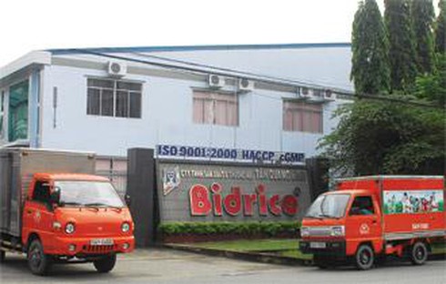 công ty CP nước giải khát Tân Quang Minh Bidrico