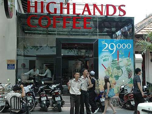 cà phê Highlands Coffee