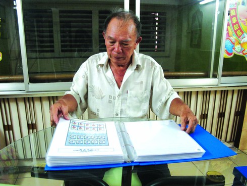 Người chơi tem Tết độc đáo trên đất Sài Thành - ảnh 1