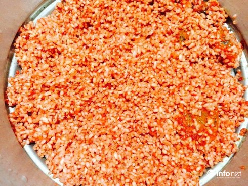 Cách nấu xôi gấc đỏ đẹp mang lại may mắn ngày Tết - ảnh 5
