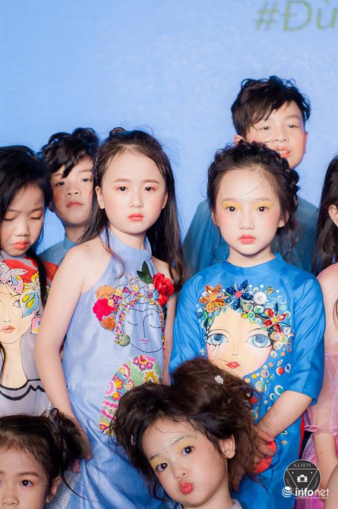 Những mẫu nhí nổi bật trên sân khấu Tuần lễ thời trang trẻ em Việt Nam - ảnh 10