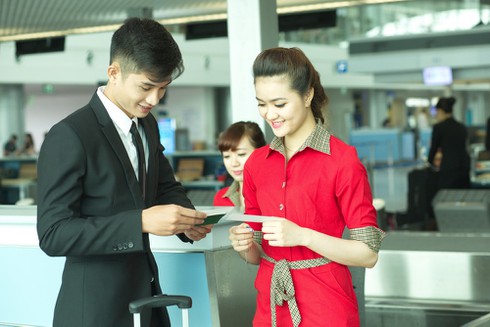 Quầy thủ tục của VietJet chuyển sang nhà ga mới - ảnh 1