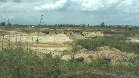 Đắk Lắk: Đình chỉ việc tận thu cát của Công ty Trung Thái - ảnh 1