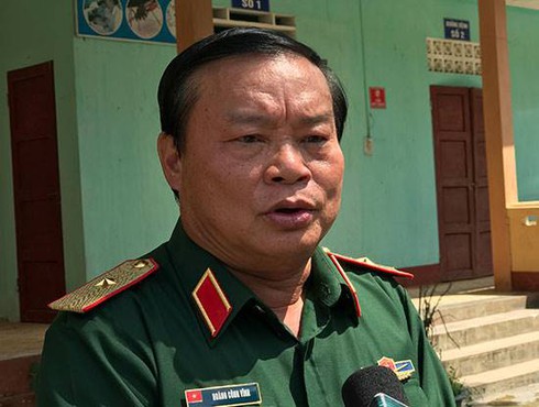 Thiếu tướng Hoàng Công Vĩnh: