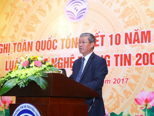 Tổng kết 10 năm Luật CNTT: để tạo môi trường pháp lý về CNTT phù hợp với tình hình mới - ảnh 2