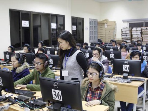 Phần mềm thi đánh giá năng lực ngoại ngữ trên máy tính phải có bản quyền - ảnh 1