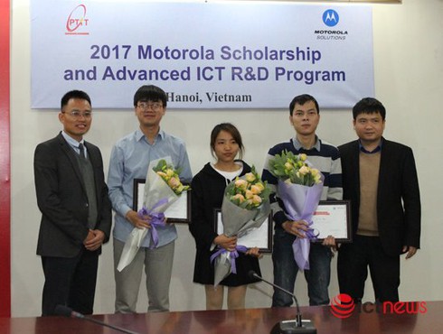 3 nhóm sinh viên PTIT giành giải thưởng cuộc thi Motorola IoT 2017 - ảnh 1