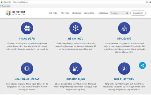 Hệ tri thức Việt số hóa sẽ chính thức được khởi động vào ngày 1/1/2018 - ảnh 2