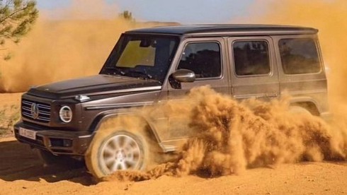 Hình ảnh Mercedes-Benz G-Class 2019 thế hệ mới vừa rò rỉ trên mạng - ảnh 1