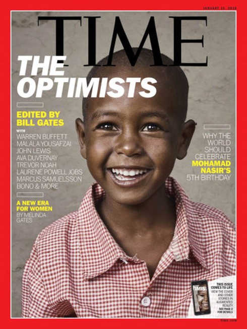 Bill Gates trở thành biên tập viên khách mời đầu tiên của tạp chí Time - 1