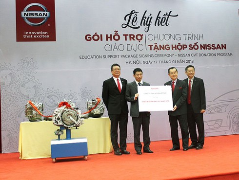 Nissan Việt Nam khởi động chương trình hỗ trợ giáo dục đào tạo chuyên ngành ô tô - ảnh 1