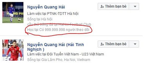 Gần 200 tài khoản Facebook mạo danh các cầu thủ, huấn luyện viên tuyển U23 Việt Nam - ảnh 2