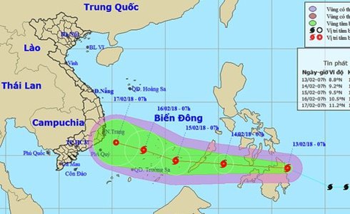 Bộ TT&TT chỉ đạo nhà mạng lên phương án cảnh báo cho thuê bao di động về bão Sanba - ảnh 1