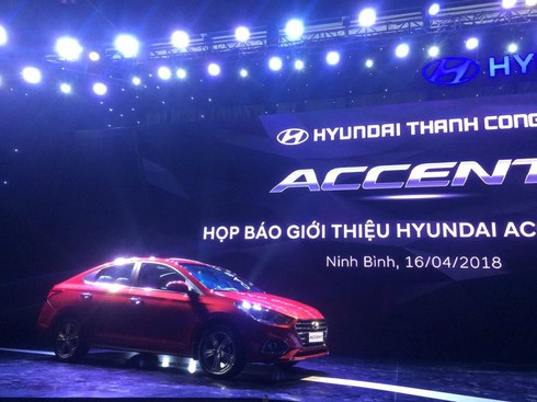 Hyundai Accent 2018 lắp ráp chính thức ra mắt tại Việt Nam, giá cao nhất 540 triệu đồng - ảnh 1