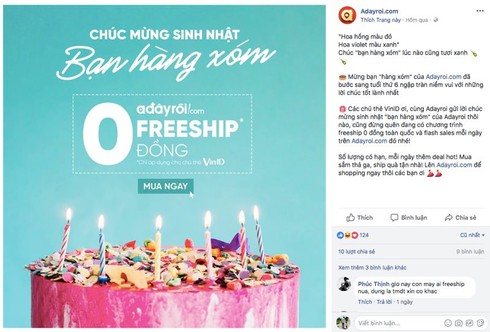 Chiến dịch tiếp thị hiếm thấy: Lazada sinh nhật, hàng loạt đối thủ