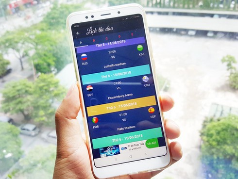 Những ứng dụng tiếng Việt miễn phí giúp bạn tiện theo dõi World Cup 2018 - ảnh 1