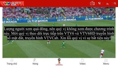 Nhiều khán giả muốn đập tivi vì không xem được World Cup - ảnh 1