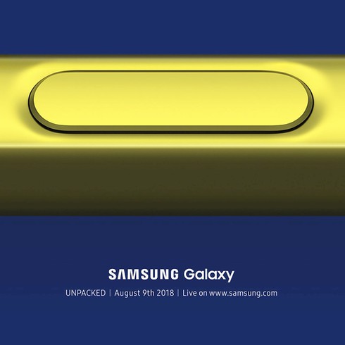 Samsung chính thức gửi giấy mời ra mắt Note 9 vào ngày 9/8 - ảnh 1