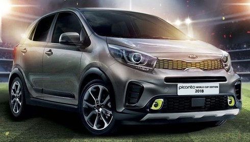 Kia Morning phiên bản World Cup 2018 bất ngờ xuất hiện - ảnh 1