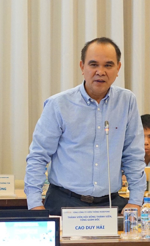 Ông Cao Duy Hải thôi giữ chức Tổng giám đốc MobiFone - ảnh 1