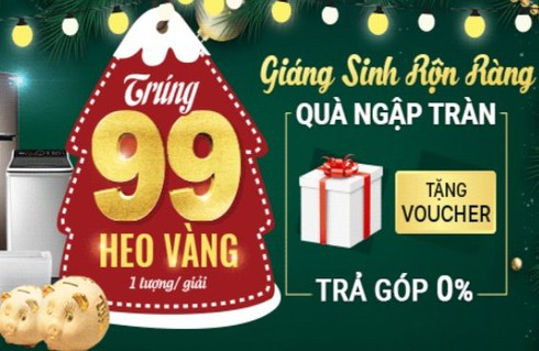 Hàng điện máy ồ ạt khuyến mãi dịp Noel, Tết Dương lịch - ảnh 3