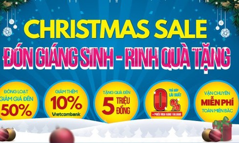 Hàng điện máy ồ ạt khuyến mãi dịp Noel, Tết Dương lịch - ảnh 2