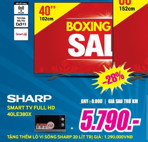 Hàng điện máy ồ ạt khuyến mãi dịp Noel, Tết Dương lịch - ảnh 4