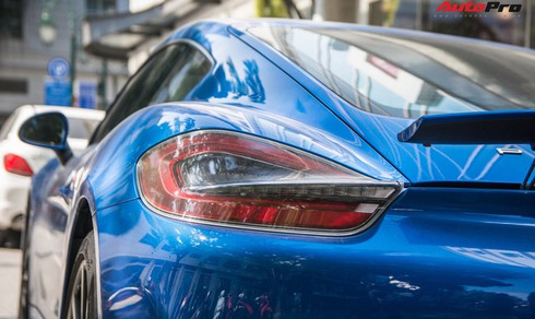 Porsche Cayman S màu xanh dương của đại gia Hà Nội - ảnh 6