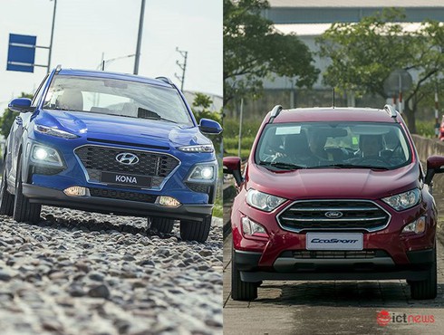 Hyundai Kona vs Ford EcoSport: Ganh đua quyết liệt - ảnh 1