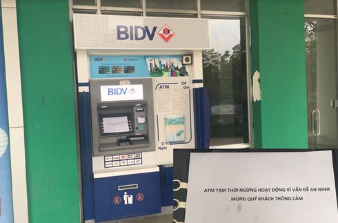 Chủ thẻ mất gần 40 triệu, cây ATM BIDV đặt biển ngừng vì vấn đề an ninh - ảnh 2